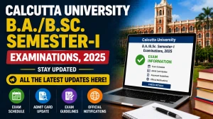 Calcutta University B.A/ B.Sc Semester 1 Examinations 2025 - Check CU Semester Result Online at cuexam.net Calcutta University B.A/ B.Sc Semester 1 Examinations 2025 - Check CU Semester Result Online at cuexam.net