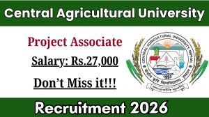 CAU Project Assistant Recruitment 2026 - Walkin CAU Project Assistant Recruitment 2026 - Walkin
