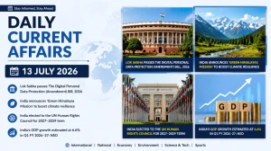 Daily Current Affairs – 13 July 2026
