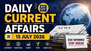 Daily Current Affairs – 15 July 2026