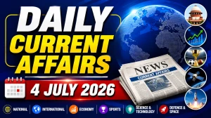 Daily Current Affairs – 4 July 2026