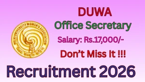 DUWA Office Secretary Recruitment 2026 - Apply Offline