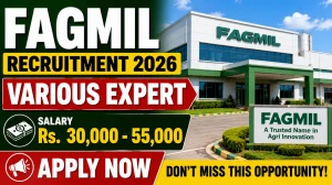 FAGMIL Expert Recruitment 2026 - Apply Walkin for 31 Senior and Middle Level Posts FAGMIL Expert Recruitment 2026 - Apply Walkin for 31 Senior and Middle Level Posts