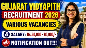 Gujarat Vidyapith Recruitment 2026 - Apply Online for Archivist, Engineer and More Posts