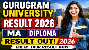 Gurugram University Merit List 2026 Out - Check PDCP & MA Clinical Psychology Result