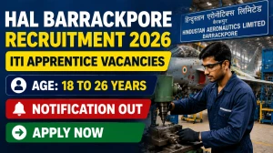 HAL Barrackpore ITI Apprentice Recruitment 2026: 27 Vacancies, Walk-In on 24 July