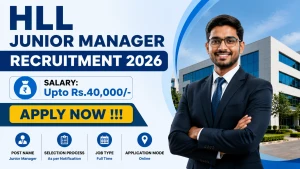 HLL Junior Manager Recruitment 2026 - Apply Online HLL Junior Manager Recruitment 2026 - Apply Online
