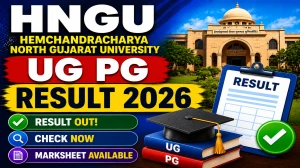 HNGU Even Semester Result 2026 Out - Direct Link to Check BBA, B.A & More Semester Results HNGU Even Semester Result 2026 Out - Direct Link to Check BBA, B.A & More Semester Results