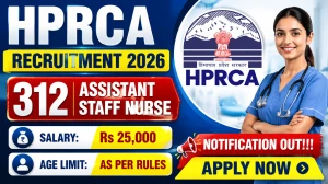 HPRCA Assistant Staff Nurse Recruitment 2026 - 312 Vacancies, Apply Online from 30 July 2026 HPRCA Assistant Staff Nurse Recruitment 2026 - 312 Vacancies, Apply Online from 30 July 2026