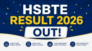 HSBTE Result 2026 Out - Check Haryana Diploma Semester Result at hsbte.org.in HSBTE Result 2026 Out - Check Haryana Diploma Semester Result at hsbte.org.in