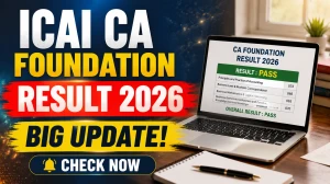 ICAI CA Foundation Result 2026 Out: ICAI Declares May Session Result at caresults.icai.org, Direct Link to Check Scorecard