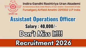 IGRUA Assistant Operations Officer Recruitment 2026 - Apply Online