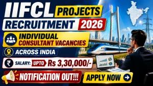 IIFCL Projects Limited (IPL) Individual Consultants Recruitment 2026: 65 Specializations, Apply on Rolling Basis