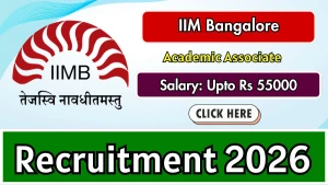 IIM Bangalore Academic Associate Recruitment 2026 - Apply Online IIM Bangalore Academic Associate Recruitment 2026 - Apply Online