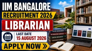 IIM Bangalore Librarian Recruitment 2026 - Apply Online IIM Bangalore Librarian Recruitment 2026 - Apply Online