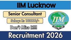 IIML Senior Consultant Recruitment 2026 - Apply Online