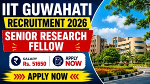 IIT Guwahati Senior Research Fellow Recruitment 2026 - Apply Online