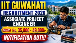 IIT Guwahati Associate Project Engineer Recruitment 2026 - Apply Online IIT Guwahati Associate Project Engineer Recruitment 2026 - Apply Online