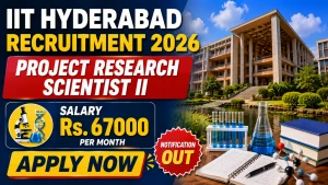 IIT Hyderabad Project Research Scientist II Recruitment 2026 - Apply Online IIT Hyderabad Project Research Scientist II Recruitment 2026 - Apply Online
