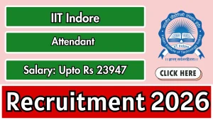 IIT Indore Attendant Recruitment 2026 - Apply Online IIT Indore Attendant Recruitment 2026 - Apply Online
