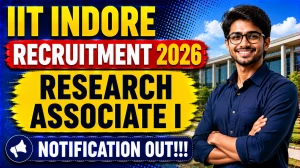 IIT Indore Research Associate I Recruitment 2026 - Apply Online