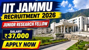 IIT Jammu Junior Research Fellow Recruitment 2026 - Apply Online