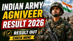Indian Army Agniveer Result 2026 Out - CEE Merit List PDF Download Link, ARO Wise Result @joinindianarmy.nic.in