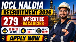 IOCL Haldia Apprentice Recruitment 2026 Notification Out - Apply Online for 279 Technician, Trade Apprentice Posts IOCL Haldia Apprentice Recruitment 2026 Notification Out - Apply Online for 279 Technician, Trade Apprentice Posts