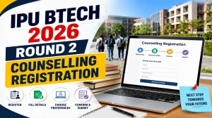 IPU BTech 2026 Round 2 Counselling Registration Begins - Apply Online at ipu.admissions.nic.in