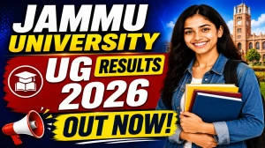 Jammu University UG Result 2026 Out - Check Semester Results Online at jammuuniversity.ac.in Jammu University UG Result 2026 Out - Check Semester Results Online at jammuuniversity.ac.in