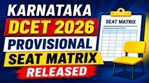 Karnataka DCET 2026 Seat Matrix Out -  Check Round 1 Seat Allotment Online at cetonline.karnataka.gov.in