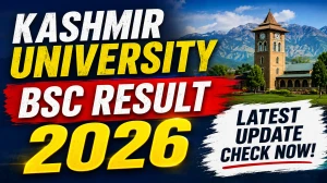Kashmir University B.Sc Nursing 6th Semester Re-Evaluation Result 2026 Out - Declared