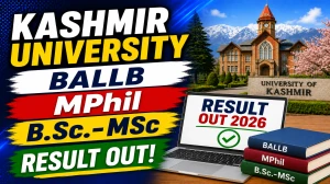 Kashmir University Date Sheet 2026 Out - Download BALLB, M.Phil & B.Sc, M.Sc Exam Schedule Kashmir University Date Sheet 2026 Out - Download BALLB, M.Phil & B.Sc, M.Sc Exam Schedule