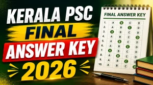 Kerala PSC Final Answer Key 2026 - Check Refrigeration Mechanic and Boat Lascar Download PDF Kerala PSC Final Answer Key 2026 - Check Refrigeration Mechanic and Boat Lascar Download PDF