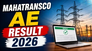MAHATRANSCO AE Result 2026 Out -  Check Assistant Engineer (Civil) Selection List PDF, Download Link