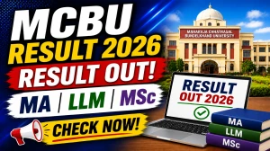 MCBU 2nd & 4th Sem Result 2026 Out - Direct Link to Check LL.M, M.A & M.Sc Result at mcbu.ac.in MCBU 2nd & 4th Sem Result 2026 Out - Direct Link to Check LL.M, M.A & M.Sc Result at mcbu.ac.in