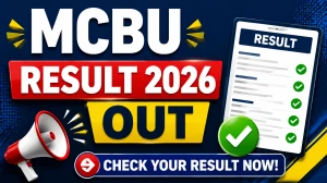 MCBU Result 2026 Out - Direct Link to Download UG and PG Result at mcbu.ac.in MCBU Result 2026 Out - Direct Link to Download UG and PG Result at mcbu.ac.in