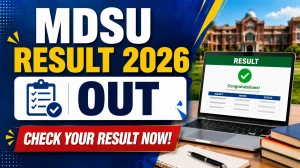 MDSU Ajmer UG Semester Result 2026 Out - Direct Link to Download BA, BSc & BCom Result at msduexam.co.in. MDSU Ajmer UG Semester Result 2026 Out - Direct Link to Download BA, BSc & BCom Result at msduexam.co.in.