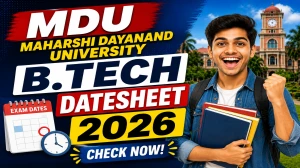 MDU B.Tech Date Sheet 2026 Out - Download 2nd & 4th Sem Full Schedule PDF at mdu.ac.in MDU B.Tech Date Sheet 2026 Out - Download 2nd & 4th Sem Full Schedule PDF at mdu.ac.in