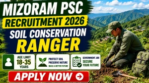 Mizoram PSC Soil Conservation Ranger Recruitment 2026 - Apply Online Mizoram PSC Soil Conservation Ranger Recruitment 2026 - Apply Online