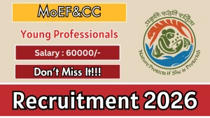 MoEF&CC Young Professionals Recruitment 2026 - Apply Online
