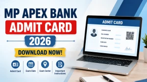 MP Apex Bank Admit Card 2026 (Out) - Download Computer Operator & Society Manager Hall Ticket MP Apex Bank Admit Card 2026 (Out) - Download Computer Operator & Society Manager Hall Ticket