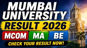 Mumbai University Result 2026 Out - Check BE, M.Com and MA Results Online at mumresults.in Mumbai University Result 2026 Out - Check BE, M.Com and MA Results Online at mumresults.in