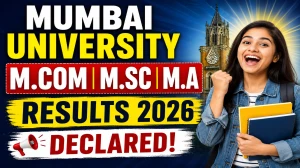 Mumbai University Exam Result 2026 Out - Check M.Com, M.Sc & M.A Results Online at mu.ac.in Mumbai University Exam Result 2026 Out - Check M.Com, M.Sc & M.A Results Online at mu.ac.in