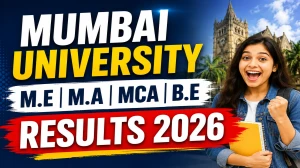 Mumbai University Semester Result 2026 Out - Direct Link to Check MCA, BE, ME & MA Result Online at mumresults.in
