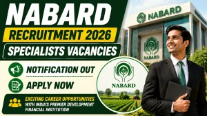 NABARD Specialists Recruitment 2026 - Apply Online for Data Architect, Application Architect and More Posts