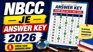 NBCC JE Answer Key 2026 Out - Direct Link, Download Steps & Objection Process NBCC JE Answer Key 2026 Out - Direct Link, Download Steps & Objection Process