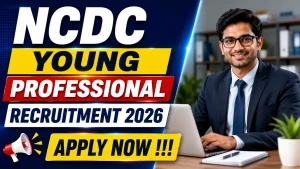 NCDC Young Professional Recruitment 2026 - Apply Online