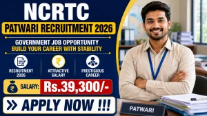 NCRTC Patwari Recruitment 2026 - Apply Online NCRTC Patwari Recruitment 2026 - Apply Online