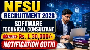 NFSU Software Technical Consultant Recruitment 2026 - Walkin NFSU Software Technical Consultant Recruitment 2026 - Walkin